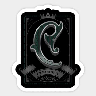 Letter C Sticker